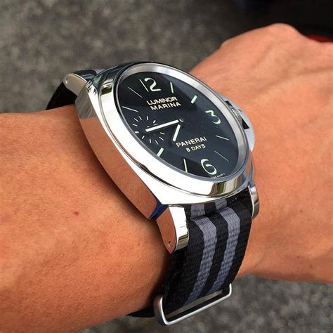 panerai nato bracelets|panerai watch strap replacement.